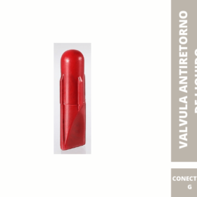 Válvula antirretorno Conector G - LIQUIDO