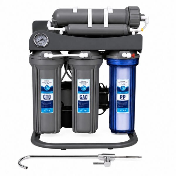 Purificador De Agua 400 GPD 5 Etapas Osmosis Inversa 1500lts Dia