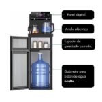 Dispenser Agua Digital Frío Calor Compresor Bidón Negro - Image 4