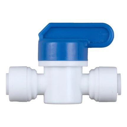 Acople Rapido T Con Llave De Paso 1/4