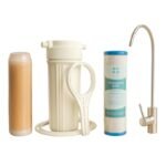 Filtro 2 etapas carbon activado + resina cationica