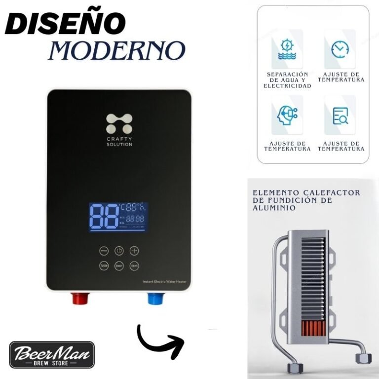 Calentador Agua Electrico Instantáneo 6000W – Beerman