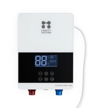 Calentadores tecnología esencial para tu hogar, en una imagen de estilo monocromático.