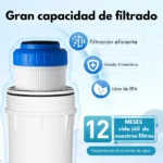 Filtro Agua Gac 20x2.5 Carbon Activado Granular Blanco - Image 4