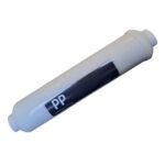 Filtro T33 PP 5 micrones con acople rápido para dispenser y heladera