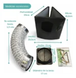 Extractor Purificador Inteligente De Cocina Moderno S9006 180w - Image 3