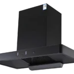 Campana extractora negra inteligente 90 cm – Control táctil, sensor y voz – 180W