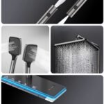 Columna de Ducha Inteligente Monocomando panel digital chico Gris MS082 - Image 11