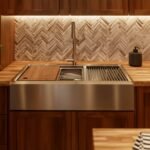 Set Grifo acero inoxidable + Bacha Cocina Acero Granero Rectangular Premium - Image 4