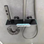 Columna de Ducha Inteligente Monocomando panel digital grande Negro MS084 - Image 8