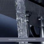 Columna de Ducha Inteligente Monocomando panel digital chico Gris MS082 - Image 7