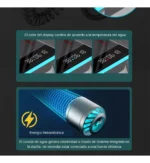 Columna de Ducha Inteligente Monocomando panel digital chico Gris MS082 - Image 8