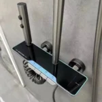 Columna de Ducha Inteligente Monocomando panel digital grande Negro MS084 - Image 10