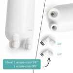Carcasa Porta Membrana Osmosis Ro Agua Con Llave Para 3013 - Image 2