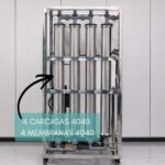 Osmosis Inversa RO Purificador Industrial de Agua 1000 LPH 4 membranas - Image 4