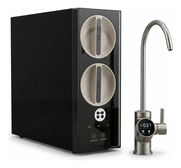 PURIFICADOR DE AGUA OSMOSIS INVERSA 2271LTS DIA Alta Eficiencia 600GPD CON CANILLA SMART RL03