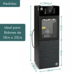 Dispenser COMPRESOR frio calor BIDON PANEL DIGITAL GRIS Y NEGRO - Image 6