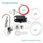SISTEMA OSMOSIS INVERSA Alta Eficiencia 600GPD CON CANILLA SMART RL03 - Image 12