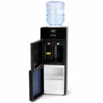 DISPENSER DE AGUA FRÍA Y CALIENTE CON COMPRESOR para BIDON AZUL Y NEGRO CON PUERTA - Image 7